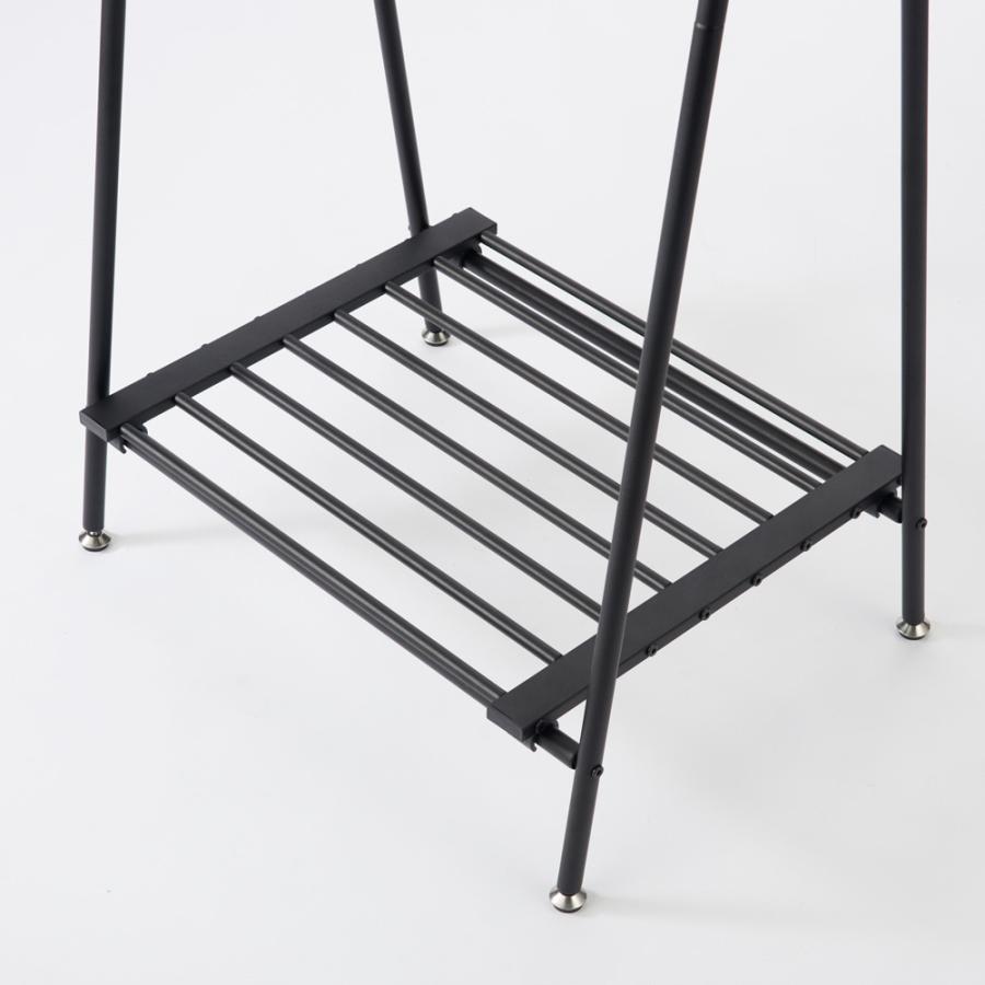 dinos スチール製A型ハンガーラック 幅75cm奥行46cm高さ152cm 衣類収納