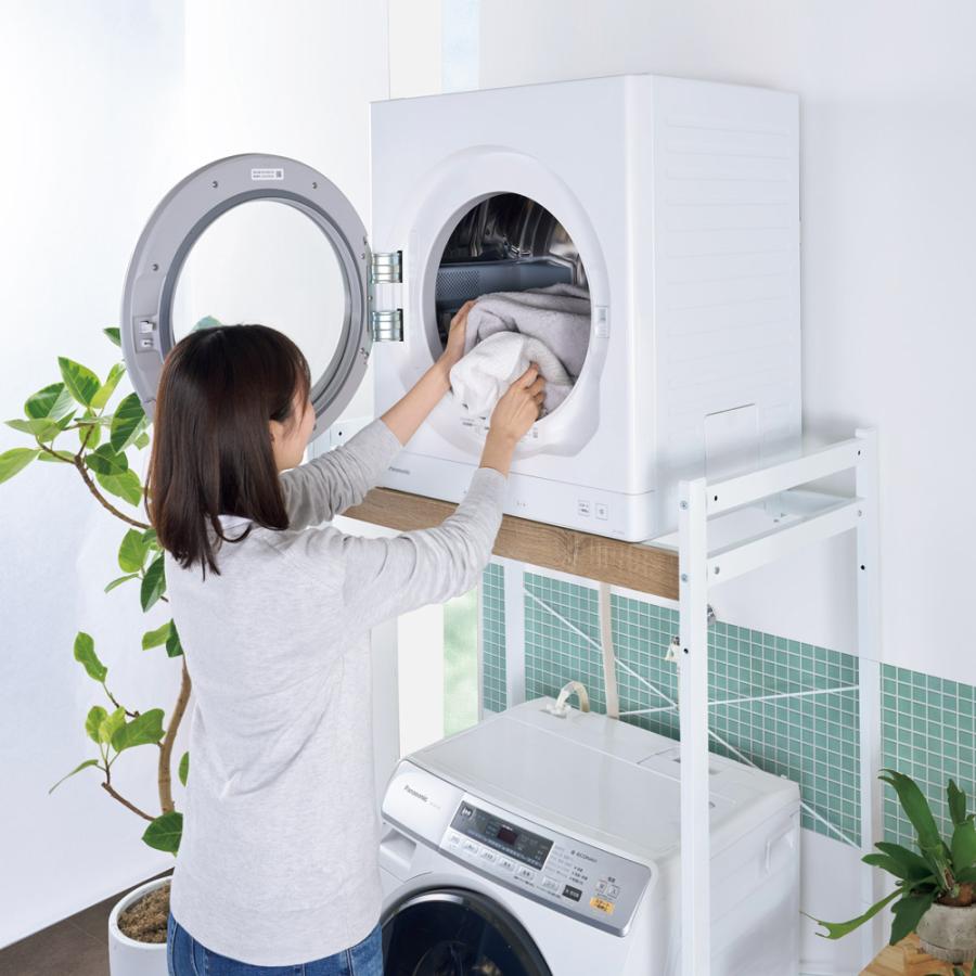 dinos（ディノス） 衣類乾燥機固定＆排水ホース対応 頑丈ランドリー