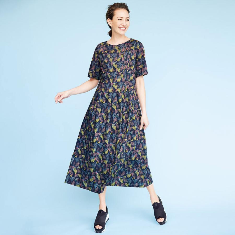 ファッション ワンピース チュニック マキシワンピース ロングワンピース Liberty Print リバティプリント エミル ウィン ワンピース ディノス Yahoo ショッピング店 通販 Yahoo ショッピング