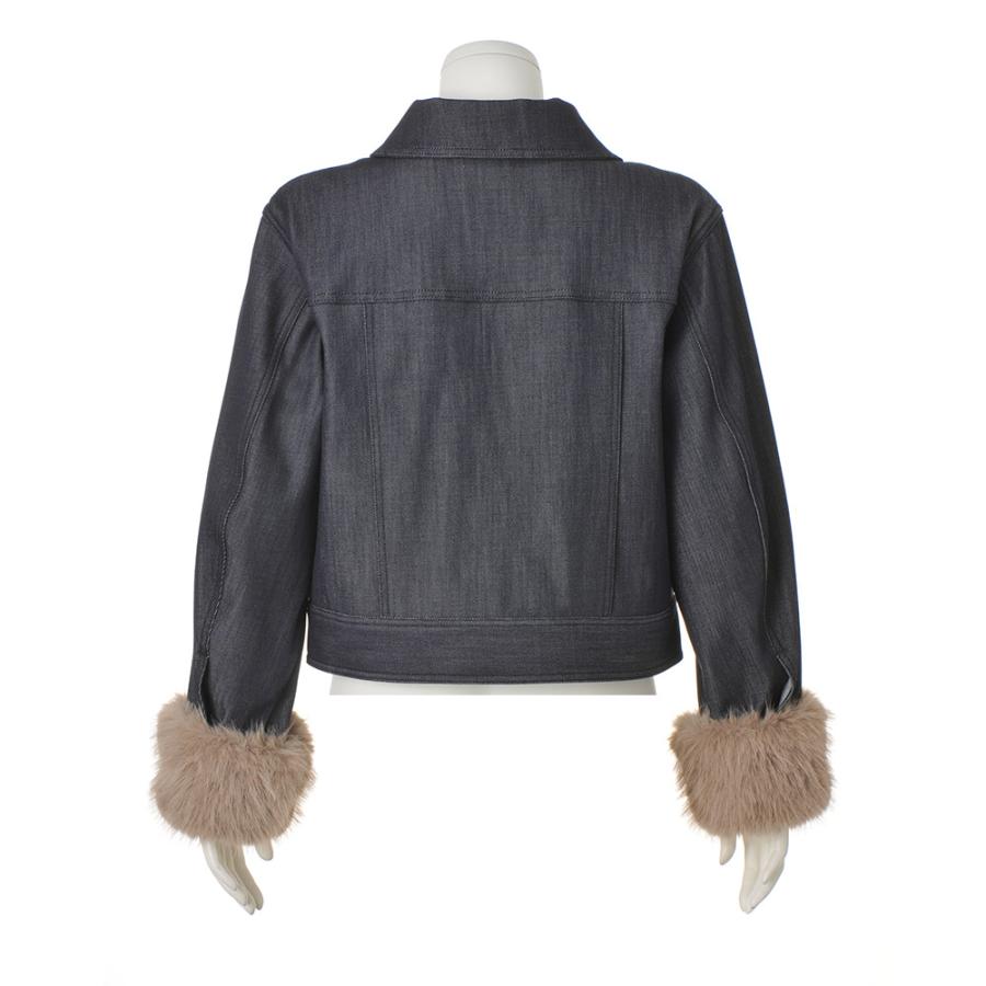 「IMBOTEX」社中わた使用 リアクティブ デニムジャケット サステナブル 135001 dinos（ディノス） 「IMBOTEX」社中わた使用 リアクティブ デニム