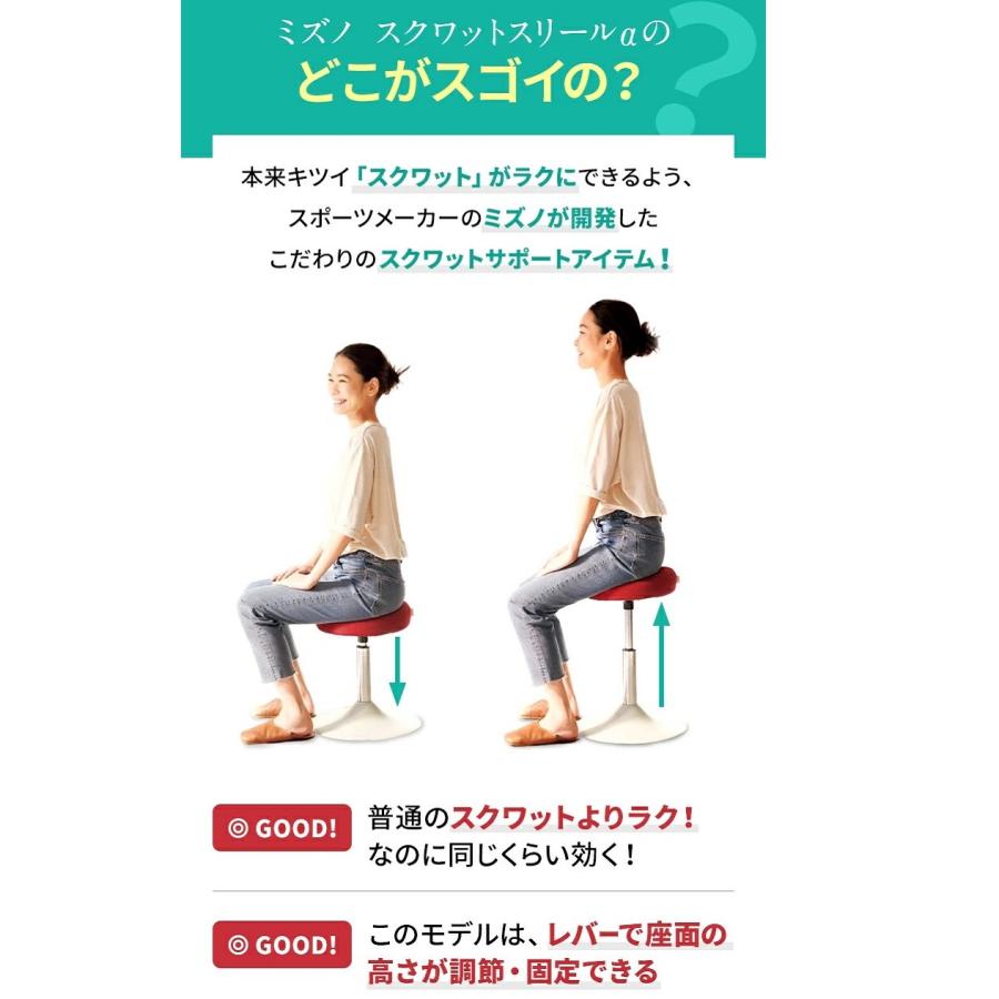 期限限定値下げ中！】☆新品☆ミズノ フィットネスチェア スクワット