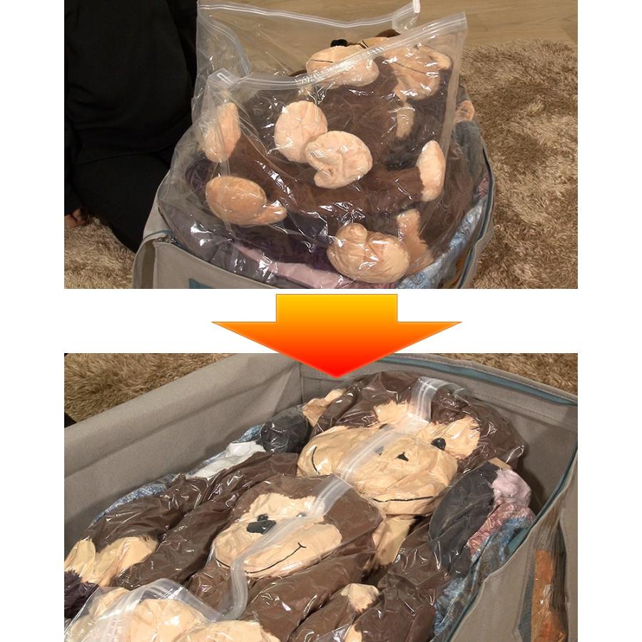 空ママ【未使用品】圧縮ボックス　布団収納　スピードキューブDX 4つセット ディノス限定】圧縮ボックス スピードキューブDX 4個セット 通販