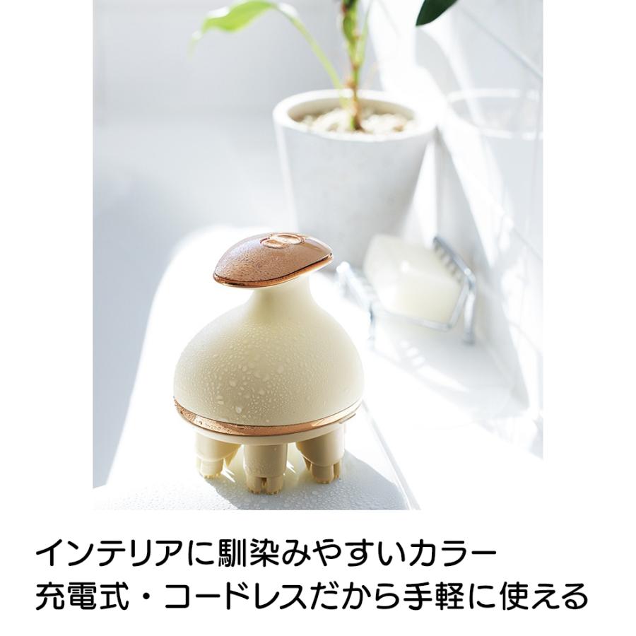 CREAGE 家庭用ヘッドスパマシン、クリアージュディープスパリフト CREAGE（クリアージュ） 頭皮ブラシ 電動 ヘッドスパ 頭皮マッサージ