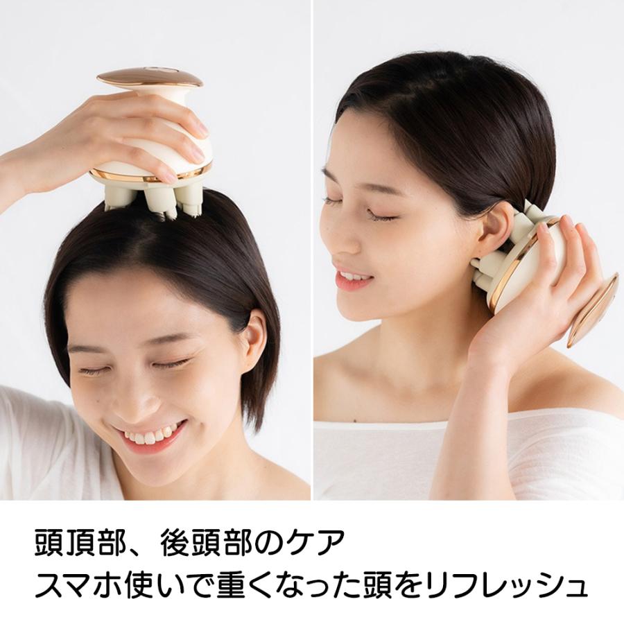 CREAGE（クリアージュ） 頭皮ブラシ 電動 ヘッドスパ 頭皮マッサージ