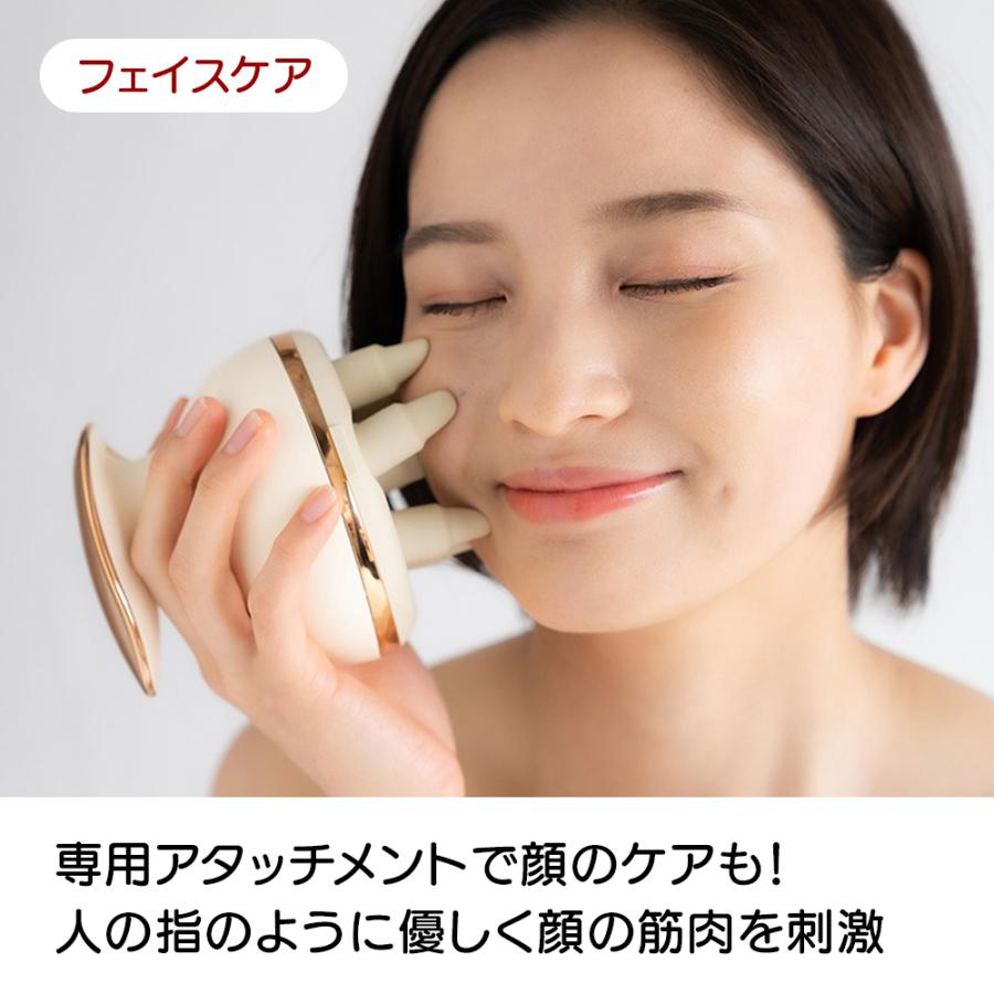 CREAGE（クリアージュ） 頭皮ブラシ 電動 ヘッドスパ 頭皮マッサージ
