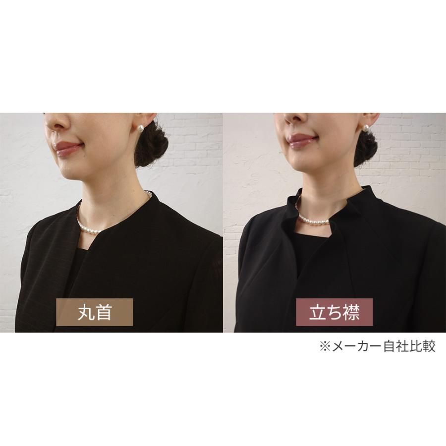 東京ソワール ブラックフォーマル ワンピース 前開き レディース 50代