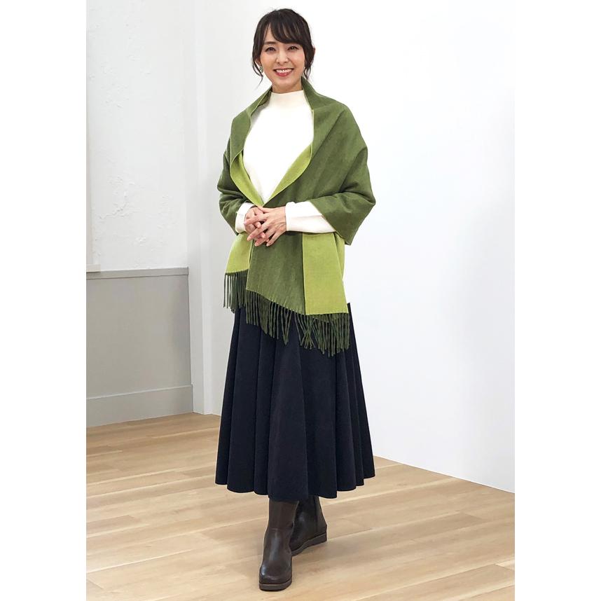 カシミヤ100％ ストール 大判ストール 羽織り 軽量 暖かい 無地 シンプル 上品 きれいめ カシミヤ リバーシブルストール AR2422 カシミヤ100％ ストール 大判ストール 羽織り 軽量 暖かい 無地