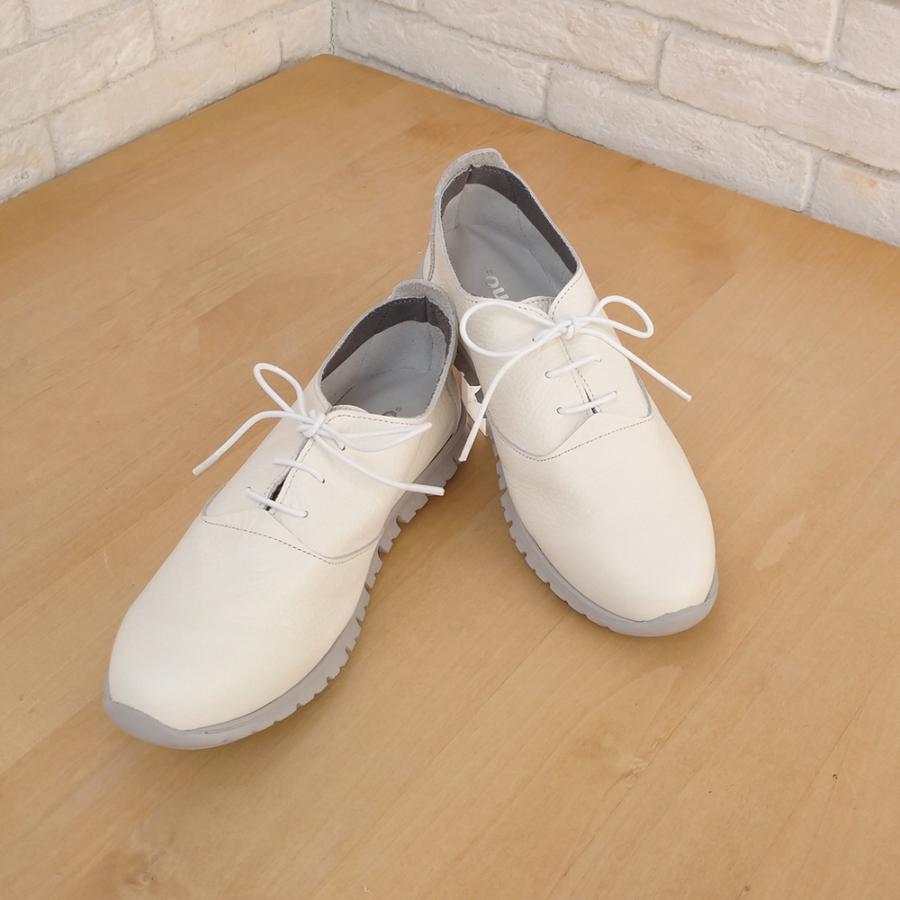 dinos（ディノス） スニーカー 3E レザー はっ水 撥水 革 牛革 日本製