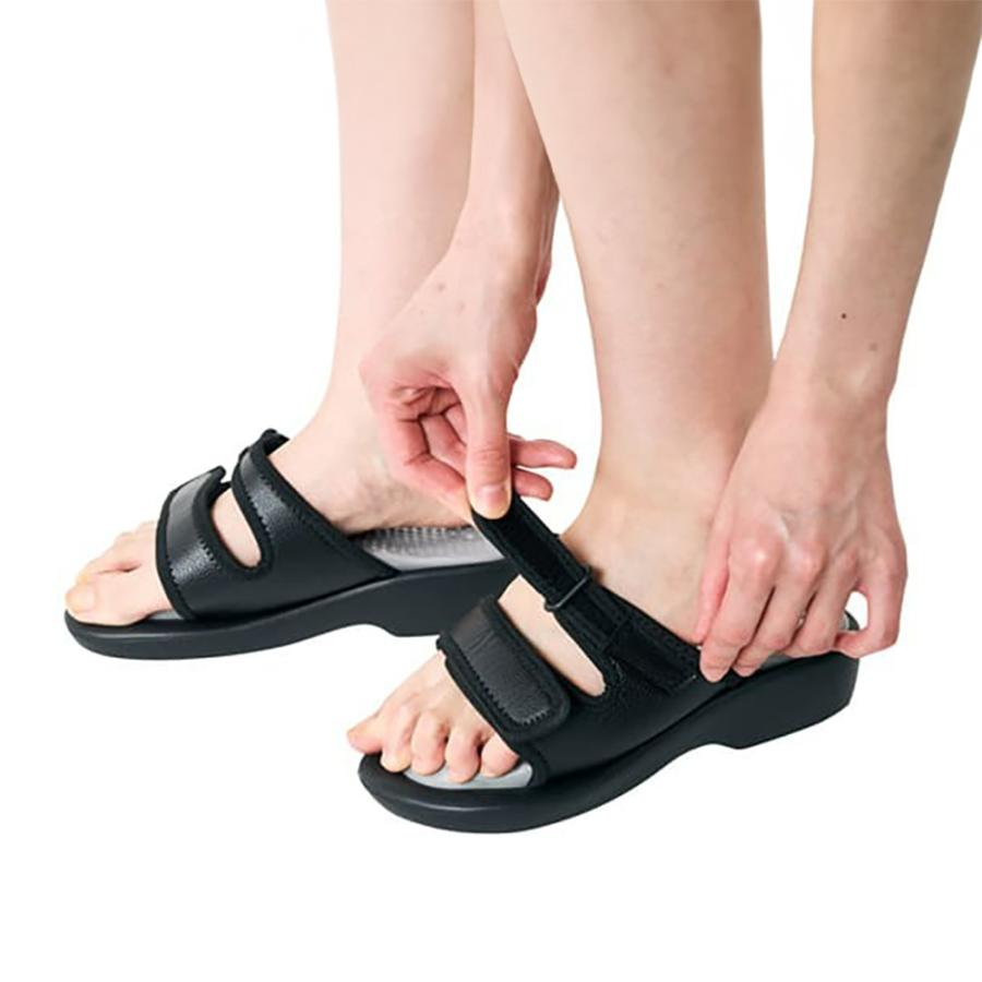 兼子ただし 美姿勢　足裏ストレッチ　サンダルDX S-Mサイズ　dinos 兼子ただし監修 ストレッチサンダル 通販 - ディノス