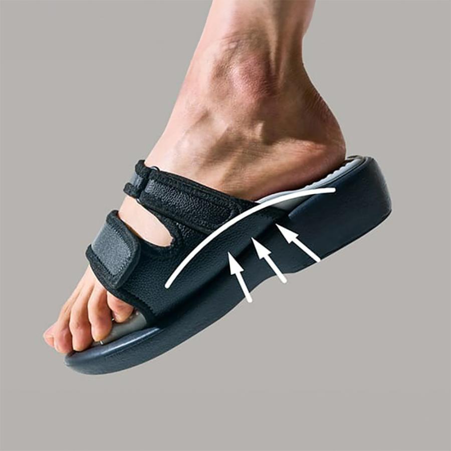 兼子ただし 美姿勢　足裏ストレッチ　サンダルDX S-Mサイズ　dinos dinos（ディノス） ストレッチサンダル 健康 シューズ 美健 シェイプ系