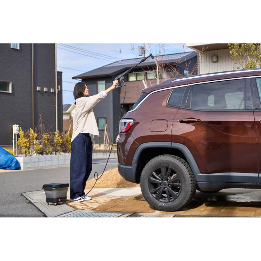 dinos（ディノス） 高圧洗浄機 コードレス 充電式 コンパクト パワフル