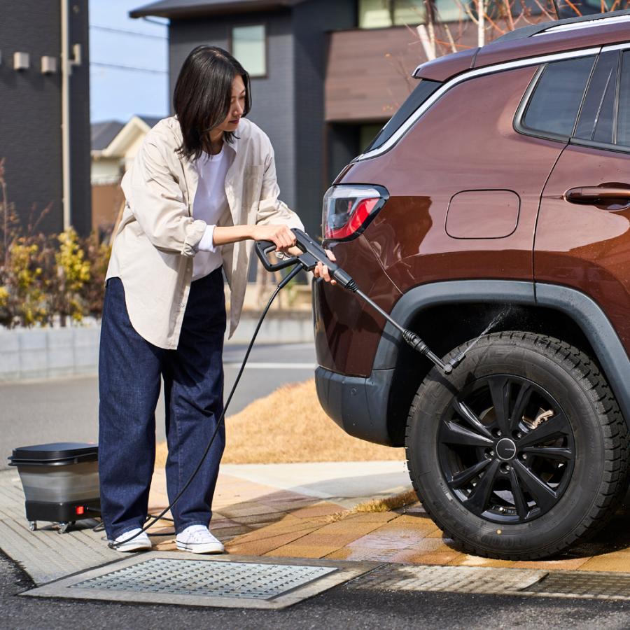 dinos（ディノス） 高圧洗浄機 コードレス 充電式 コンパクト パワフル