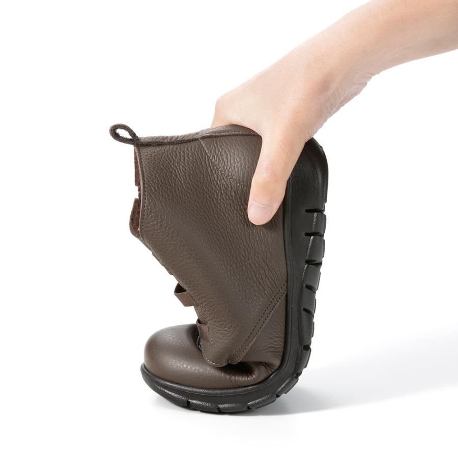 dinos（ディノス） レディース レザー シューズ ショート丈 牛革