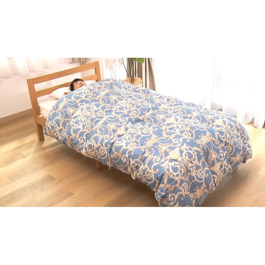 dinos（ディノス） 掛け布団 洗える 冬用 暖かい 軽い 日本製 羽毛の