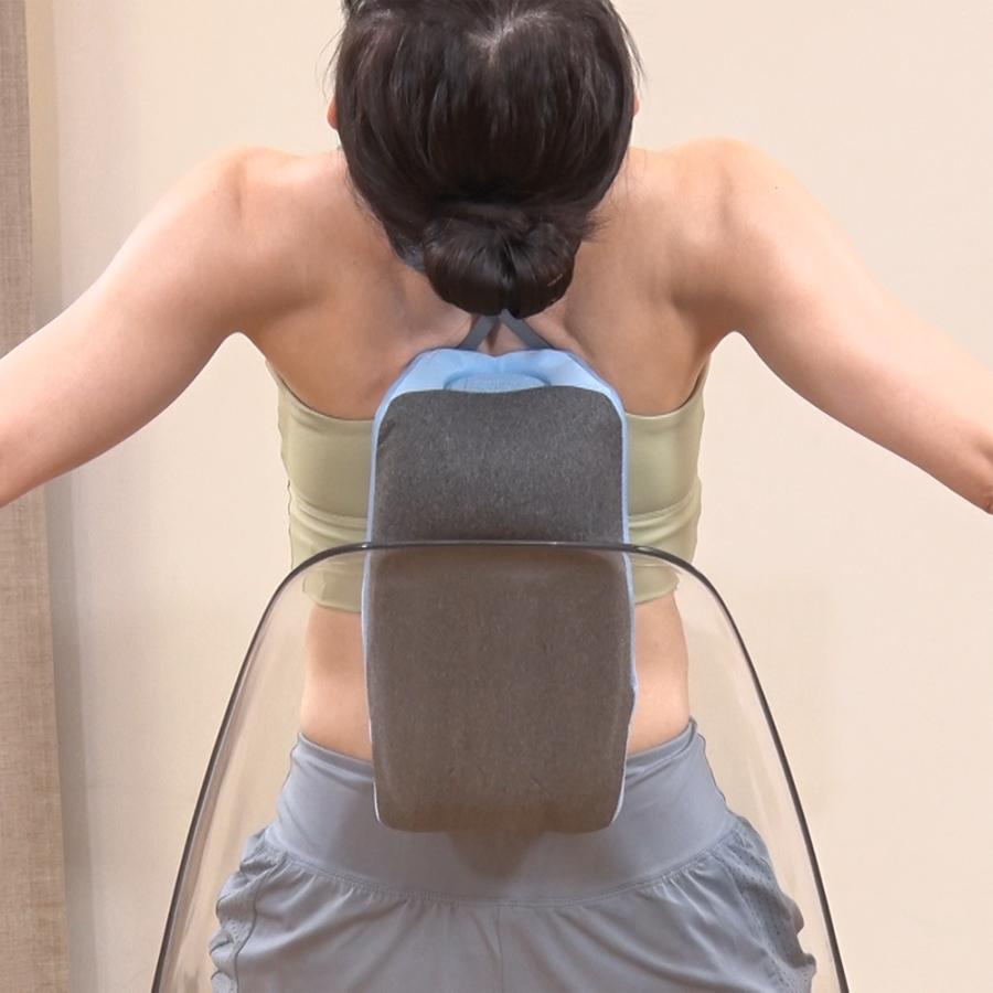 【美品】背筋伸ばし　腰痛　背骨矯正　置物　インテリア　美術品　工芸品　A3045 シェイプス アクティブ 姿勢矯正 背筋伸ばし 猫背 骨盤サポート 美姿勢