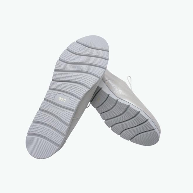 dinos（ディノス） スニーカー レザー レディース レースアップ