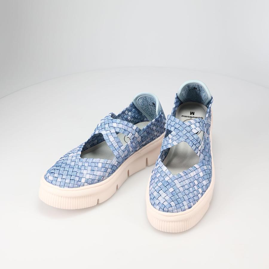 GomuGomu G56 ゴムゴムクロスベルトシューズ M 新品、未使用 Gomu 56 婦人雑貨 靴 GOMUGOMU/ゴムゴム クロスベルトシューズ