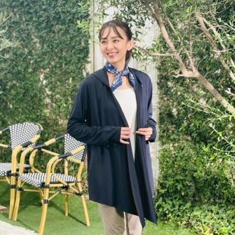 dinos（ディノス） uvカット カーディガン レディース 夏 薄手