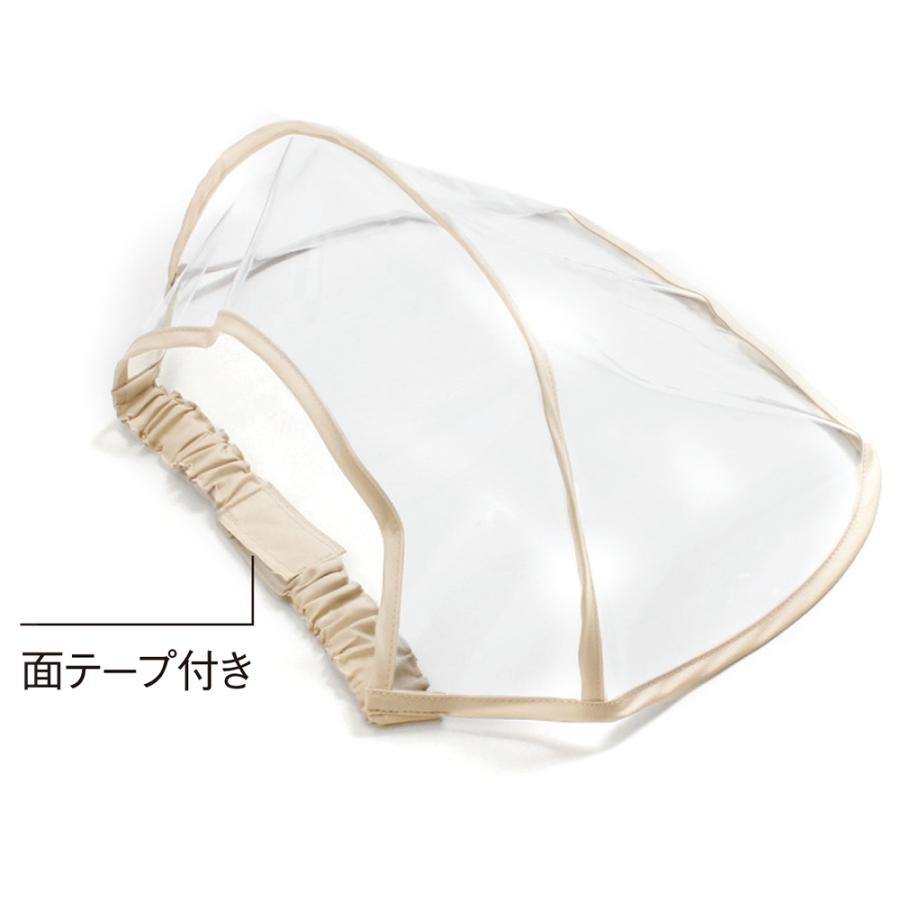 Epochal UVカット フェイスガード 透明 顔 首 日焼け対策 熱中症対策