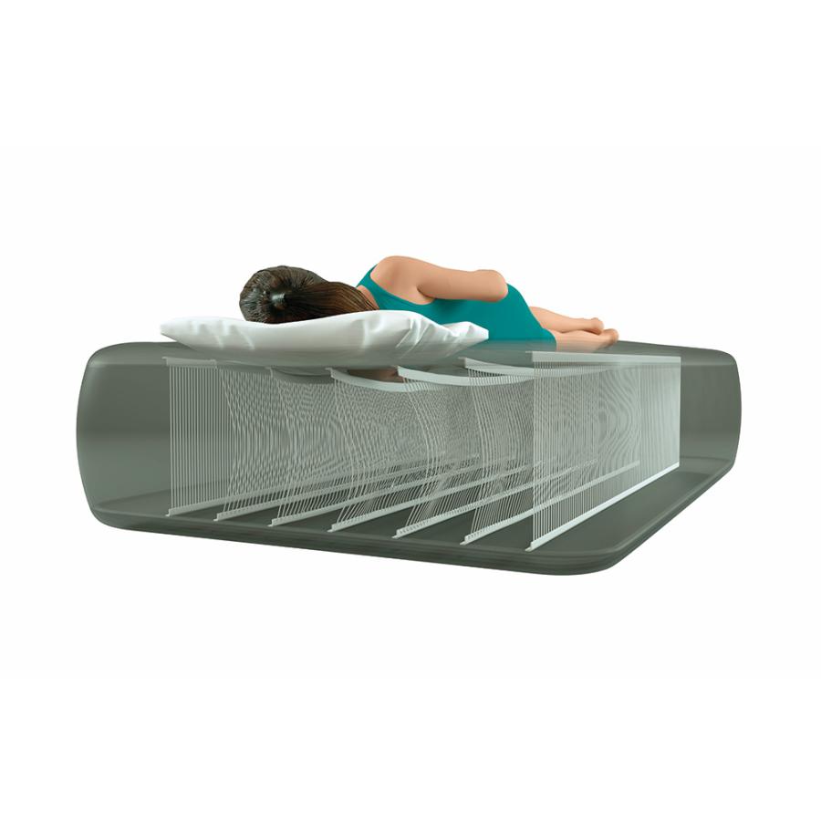 INTEC エアーベッド ワイドダブル 電動ポンプ付き 【6500セット