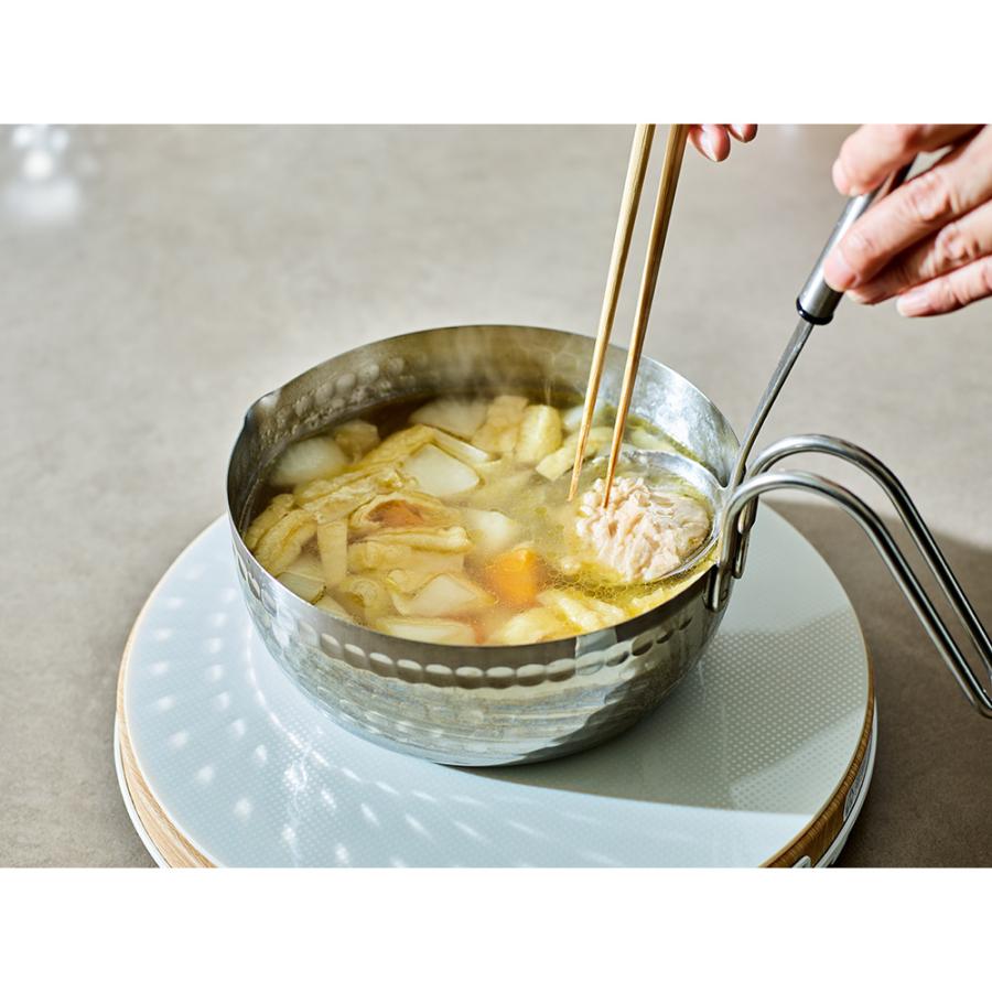 dinos（ディノス） ステンレス 16cm 18cm ガスih対応 落とし蓋付き