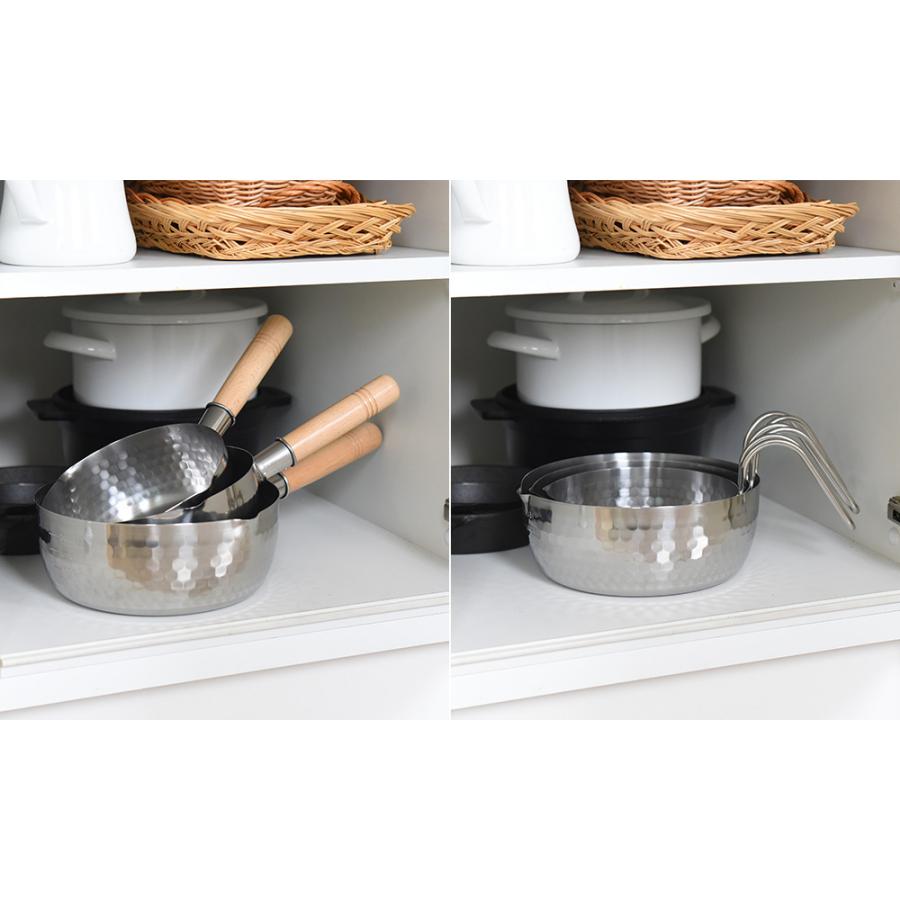 彩式 雪平鍋 16cm 18cmセット 落し蓋(小) レシピ付き 2個セット・落とし蓋付】彩式 取っ手も便利な雪平鍋｜テレ東マート