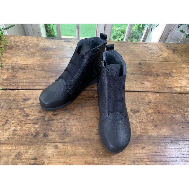 レディース ブーツ ミドル ショートブーツ 軽量 履きやすい ウェッジソール 柔らかい フィグリーノ ウェッジソールレザーブーツ AR2805 dinos（ディノス） レディース ブーツ ミドル ショートブーツ 軽量