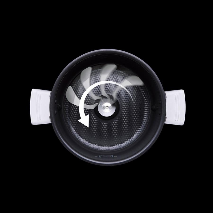 電気圧力鍋 ティファール 自動調理 かきまぜ機能 時短 無水調理 炊飯 蒸し料理 煮込み T-fal/ティファール ラクラクッカープロ 自動調理鍋 AR2807 | dinos | 04