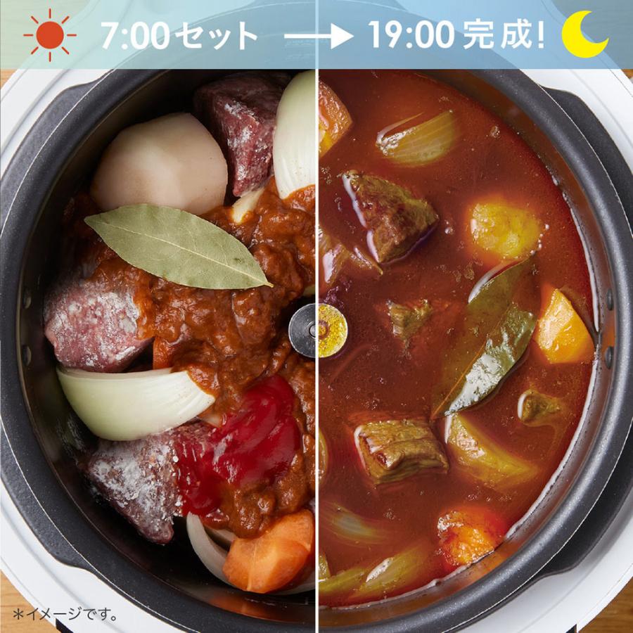 電気圧力鍋 ティファール 自動調理 かきまぜ機能 時短 無水調理 炊飯 蒸し料理 煮込み T-fal/ティファール ラクラクッカープロ 自動調理鍋 AR2807 | dinos | 09