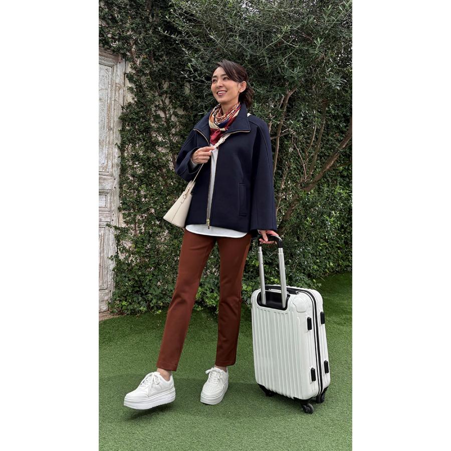 dinos（ディノス） 裏起毛 パンツ レディース きれいめ 暖かい