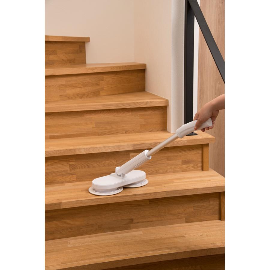 dinos（ディノス） 【防水設計（IPX5）】コードレス回転モップ