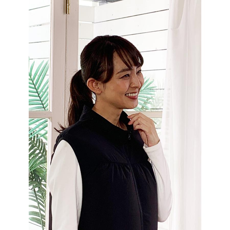 dinos（ディノス） ファン付きベスト 空調服 レディース おしゃれ