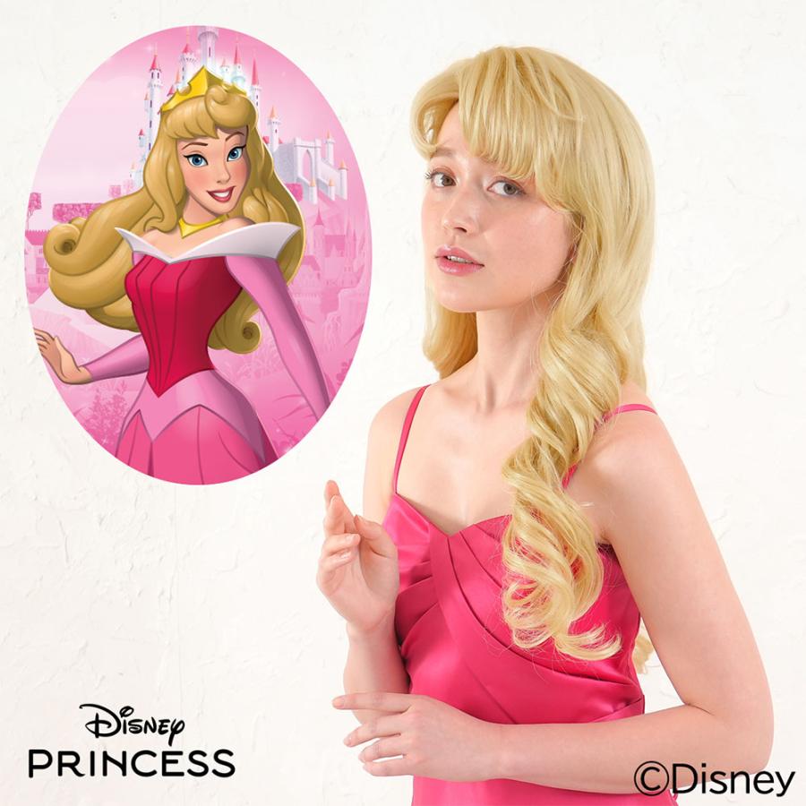 オーロラ姫　ウィッグ　仮装　Dハロ Disney（ディズニー） ハロウィン ウィッグ コスプレ オーロラ姫