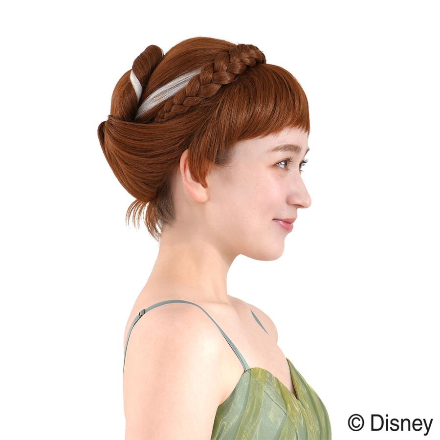 Disney（ディズニー） ハロウィン ウィッグ コスプレ アナと雪の女王