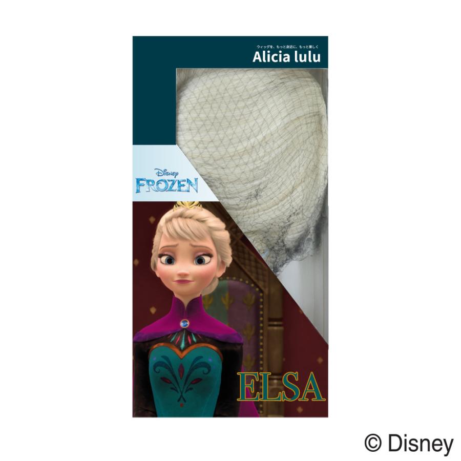 Disney（ディズニー） エルサ ハロウィン ウィッグ コスプレ アナと雪