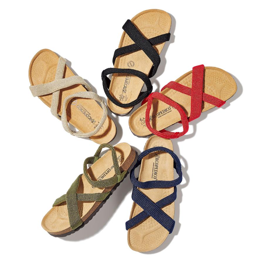 ARCOPEDICO/アルコペディコ サンタナ 洗えるクロスコンフォートサンダル スニーカー コンフォートパンプス シューズ BK9913 ARCOPEDICO（アルコペディコ） サンタナ 洗えるクロスコンフォート