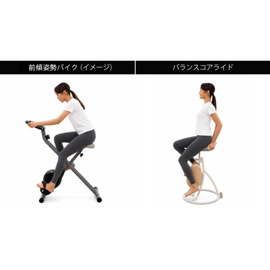 フィットネスバイク エアロバイク コアバイク 静音 家庭用 体幹トレーニング ミニ 【最新モデル】BEAXIS/ビーアクシス バランスコアライド｜送料無料 BL0979 | dinos | 13