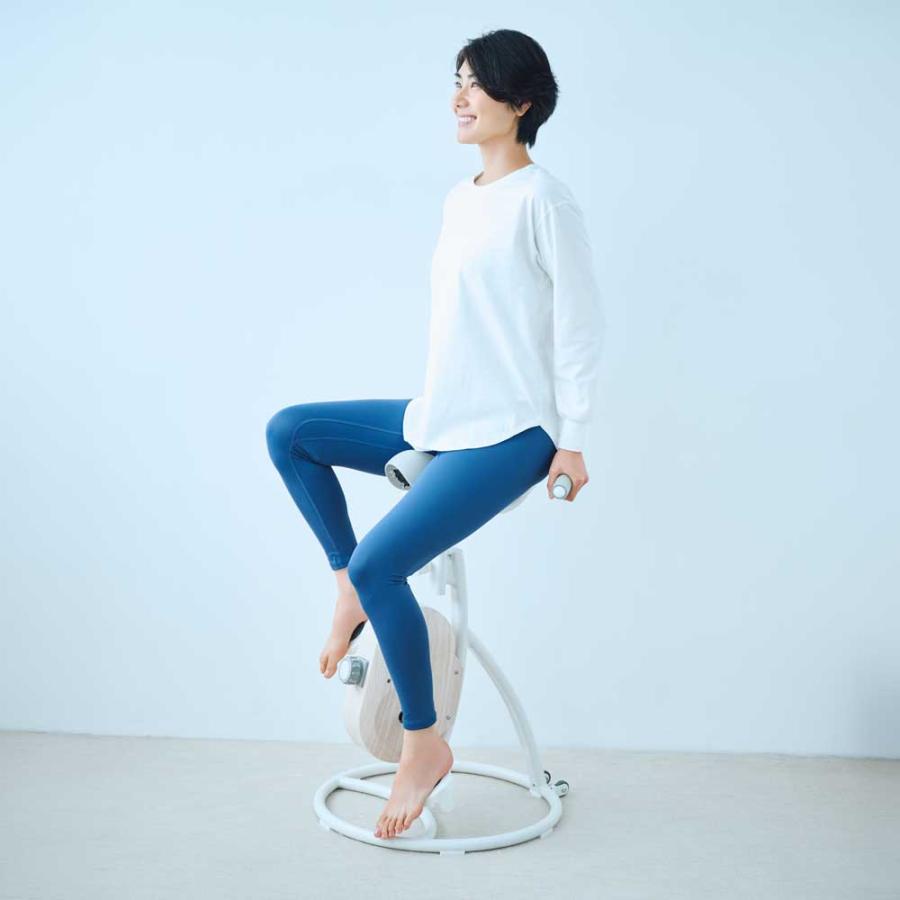 フィットネスバイク エアロバイク コアバイク 静音 家庭用 体幹トレーニング ミニ 【最新モデル】BEAXIS/ビーアクシス バランスコアライド｜送料無料 BL0979 | dinos | 03