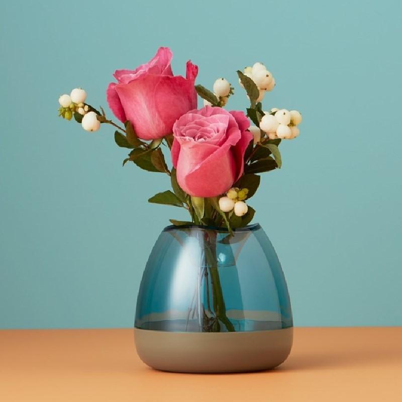 インテリア雑貨 日用品 置物 オブジェ 花瓶 フラワーベース Plakira Flowers お花数本用 Gf1708 ディノス Paypayモール店 通販 Paypayモール
