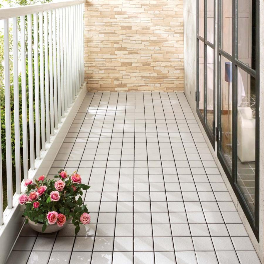 35 割引激安人気新品 ガーデニング フラワー ガーデニング用品 エクステリア ガーデニンググッズ ベランダに 樹脂製タイルマット タイル調 18枚セット G106 ガーデンファニチャー 庭 ガーデニング Diy 工具 Epi No Com Br