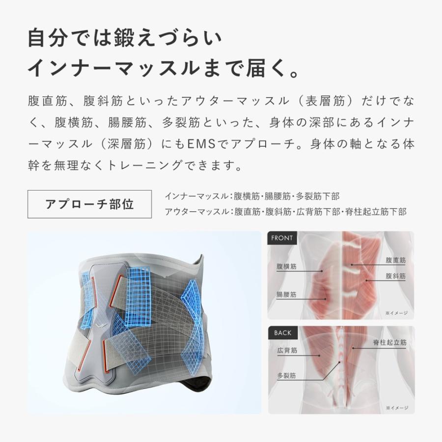 SIXPAD（シックスパッド） メディカルコア 専用コントローラー付 腰
