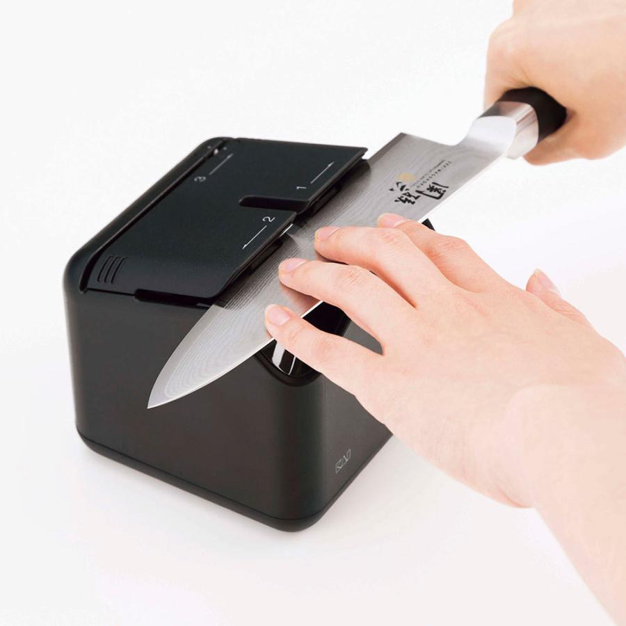 激安単価で キッチン 家電 鍋 調理器具 包丁 ナイフ スライサー類 Kai House ザ シャープナー 貝印 電動式包丁研ぎ器 Nv18 超人気 Zoetalentsolutions Com