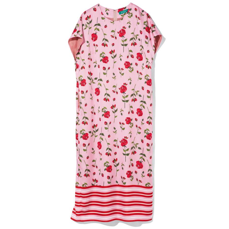 ワンピース セール レディース バラ柄パネルプリント ワンピース 夏 Pc0301 ディノス Paypayモール店 通販 Paypayモール