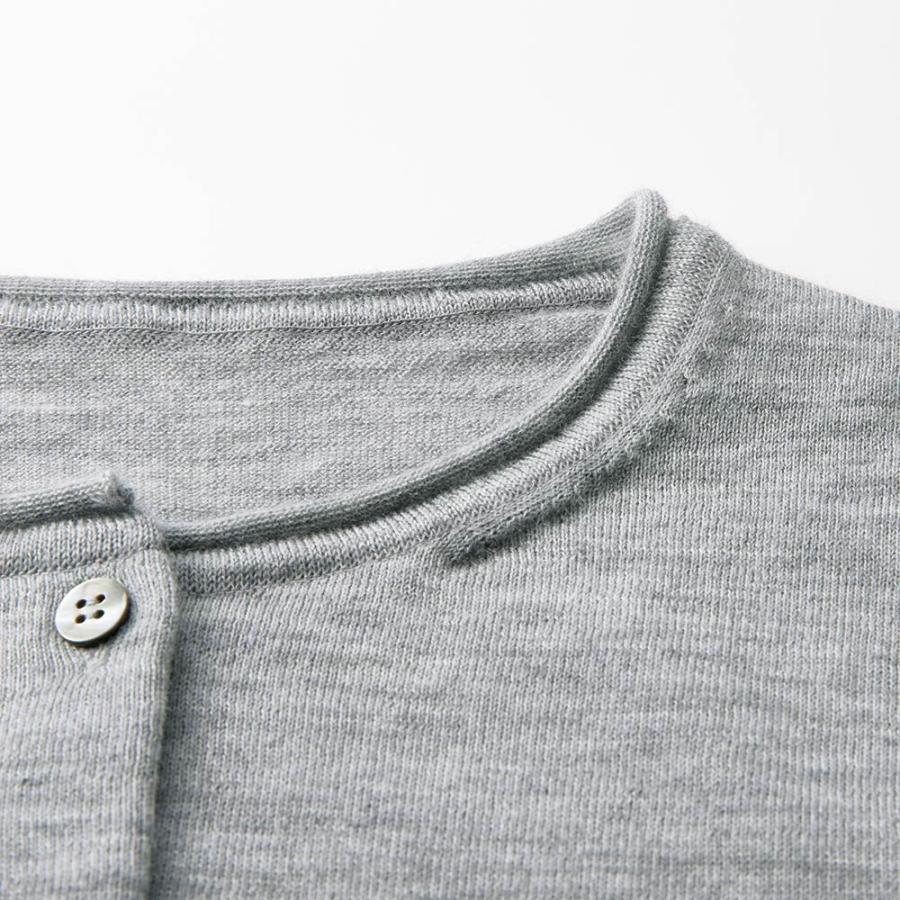 アラシャンカシミヤ クルーネック カーディガン ファッション ニット セーター PC5645 dinos（ディノス） アラシャンカシミヤ クルーネック カーディガン