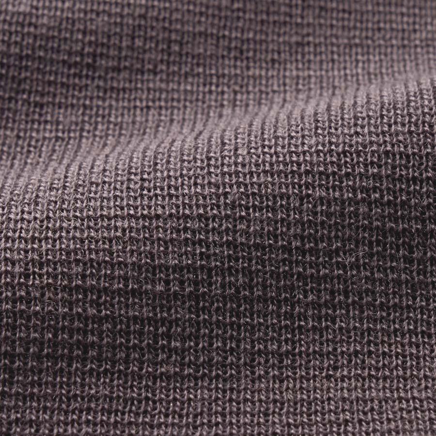 ミラノリブ ウール混 ロングジレ（日本製） ファッション ジャケット