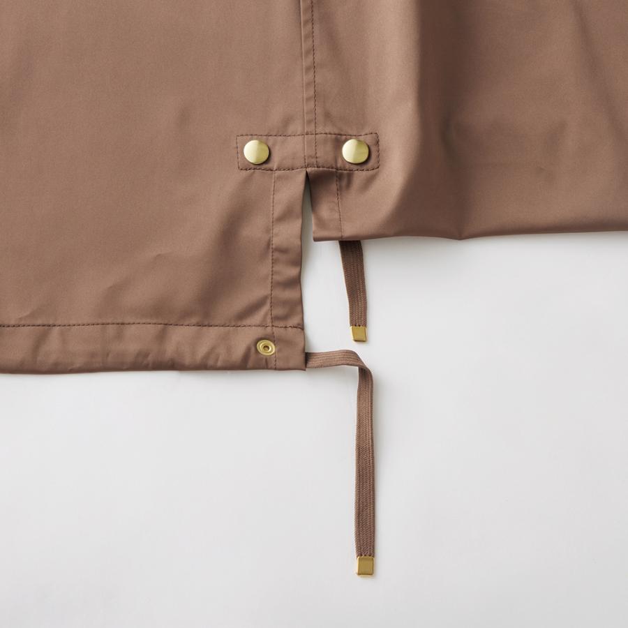 dinos（ディノス） はっ水加工 モッズ風デザイン ロングコート