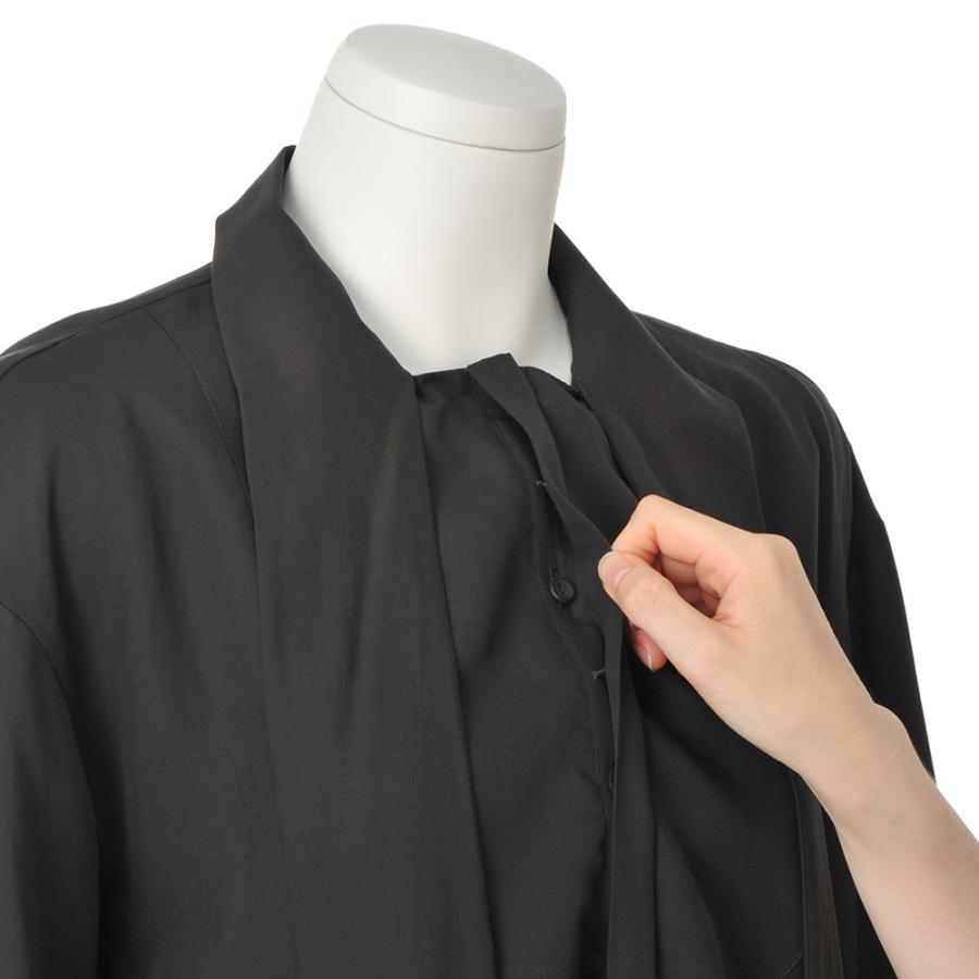 ブザム ボウタイ ブラウス ファッション シャツ ブラウス PC5887 dinos（ディノス） ブザム ボウタイ ブラウス ファッション シャツ