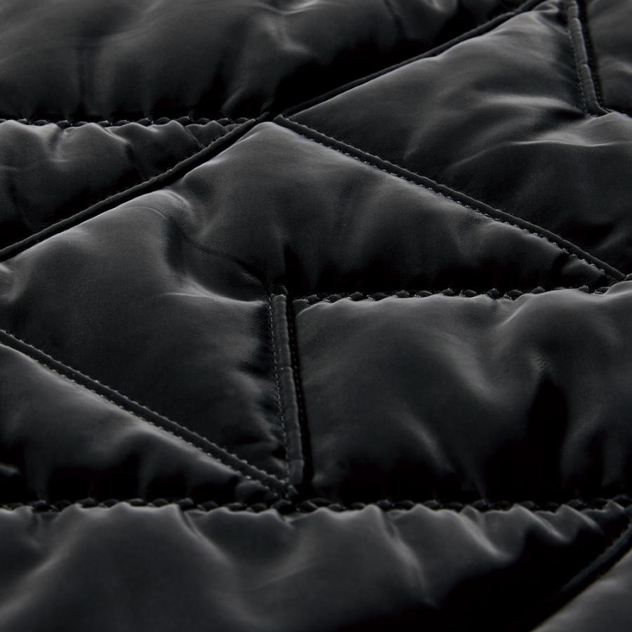 dinos（ディノス） イタリア素材 幾何学柄キルティングジャケット