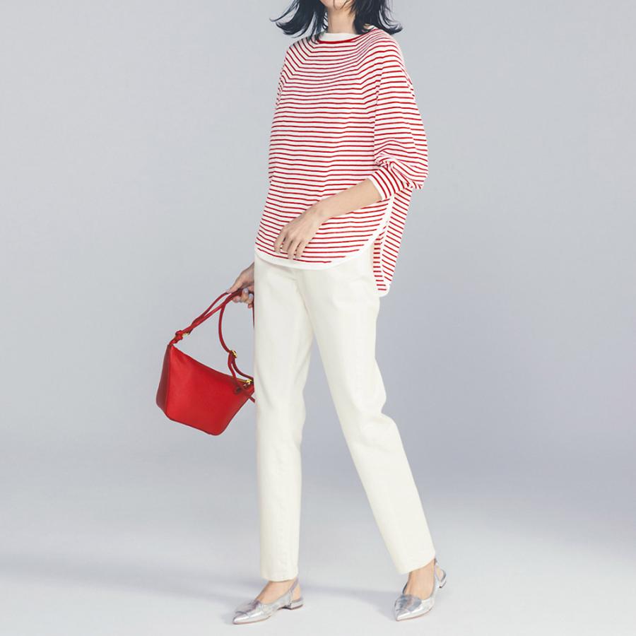 RED CARD TOKYO/レッドカードトーキョー 「アニバーサリーカジュアル」 テーパードデニムパンツ（日本製） パンツ テーパードパンツ PC7063 ディノスの画像