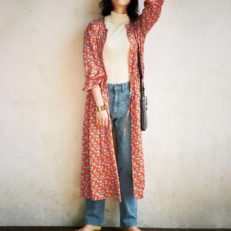 ワンピース セール レディース サテンフラワーギャザー ロングワンピース 春 Pc9302 ディノス Paypayモール店 通販 Paypayモール